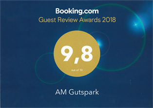 Booking.com Guest Review Award 2018